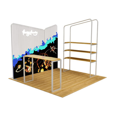 Tradeshow Booth Design for Funky Chunky, Version 2