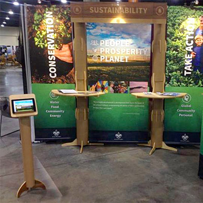 Tradeshow Booth Design for Boy Scouts of America