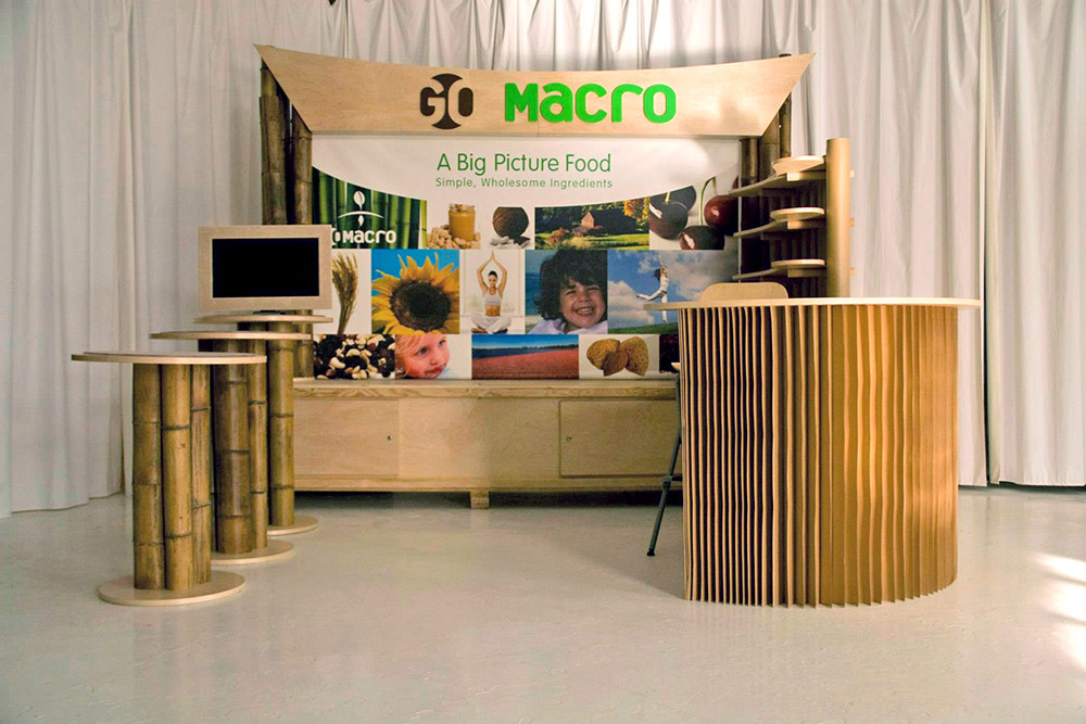 Tradeshow Booth Design for GoMacro