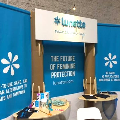 Tradeshow Booth Design for Lunette